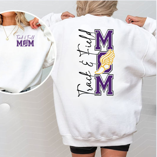 Track and Field Mom Personalized