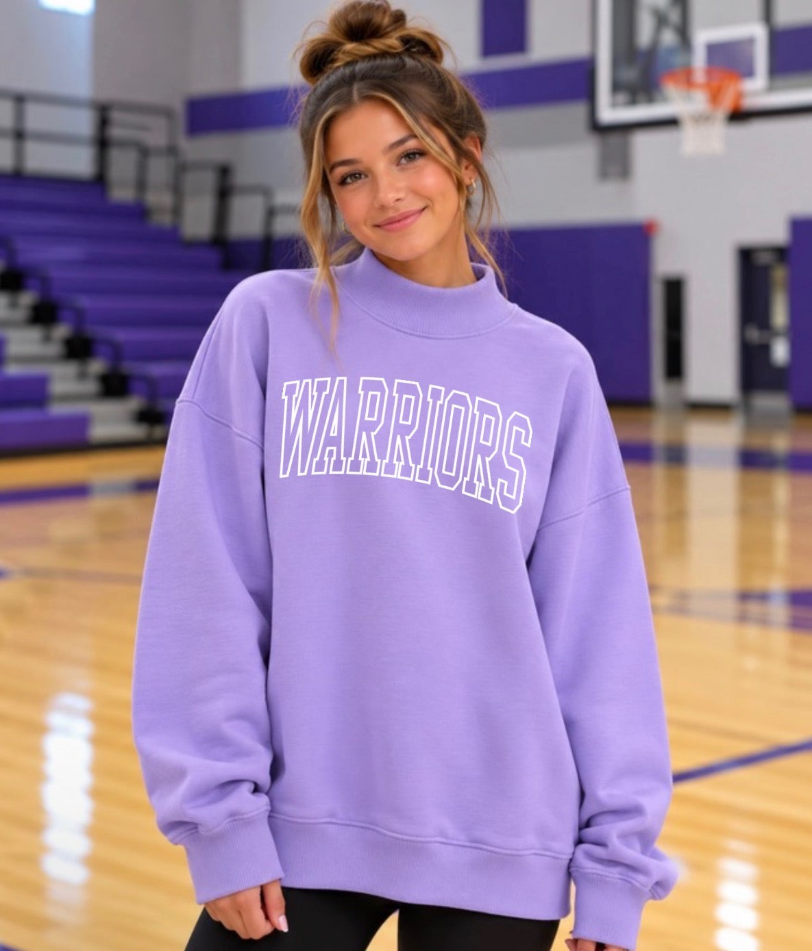 Mascot Mock Neck