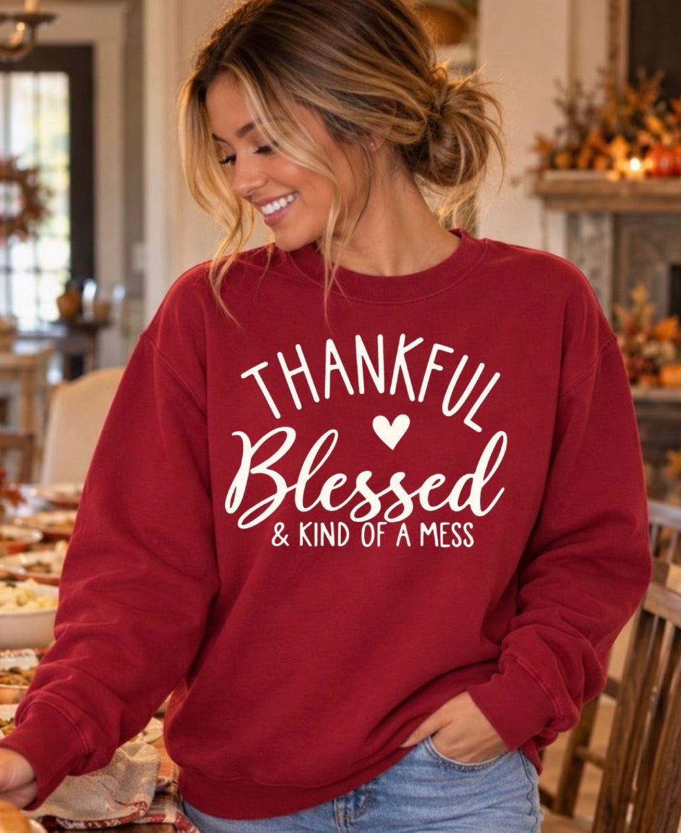 Thankful. Blessed. Kinda of a Mess.